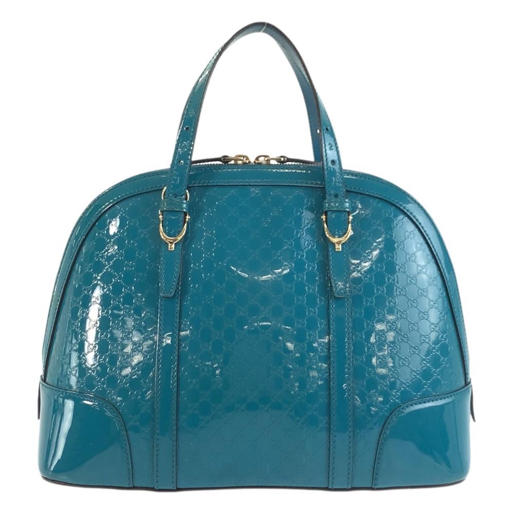 Green Fabric Gucci Shoulder Bag