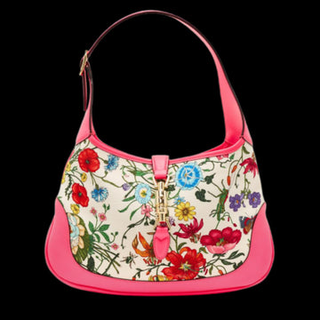 Pink Canvas Gucci Jackie