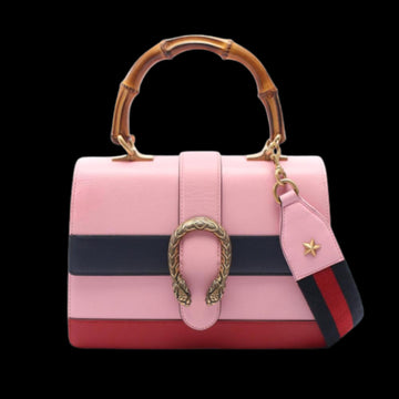 Pink Leather Gucci Dionysus