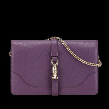 Purple Leather Gucci Broadway