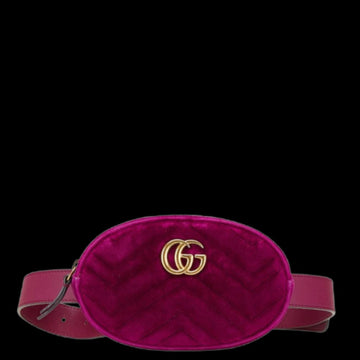 Purple Suede Gucci Belt Bag