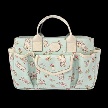 White Canvas Gucci Handbag