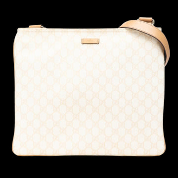 White Fabric Gucci Crossbody Bag