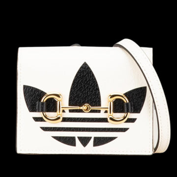 White Leather Gucci Crossbody Bag