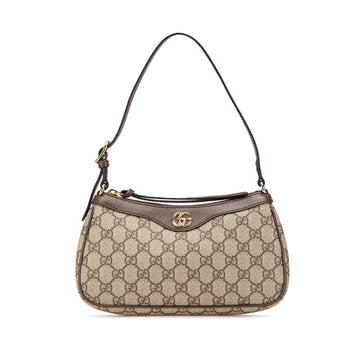 Gucci CS Supreme Ophidia Small Shoulder Bag PVC Leather 735145