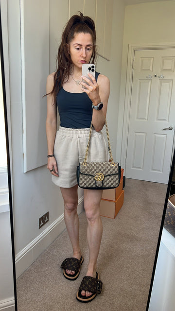 Gucci VS Beige Marmont Small Shoulder Bag (RRP £1,570)