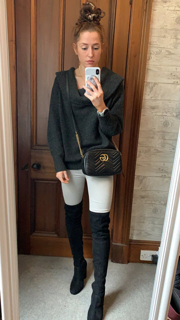 Gucci VS Black Marmont Small Shoulder Bag