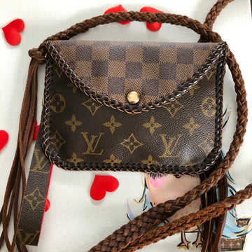 The Falcon - Damier/Monogram MixVS Wristlet/Crossbody/Clutch