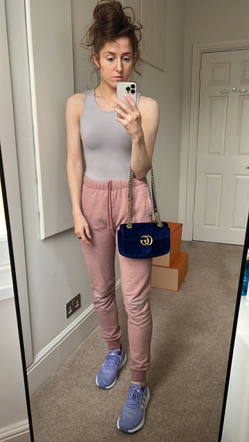 Gucci VS Blue Velvet Marmont Mini Shoulder Bag (RRP £1295)