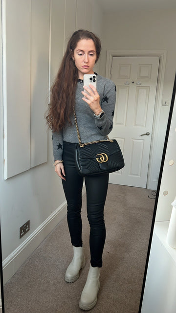 Gucci VS Black Marmont Medium Shoulder Bag (RRP £2,070)