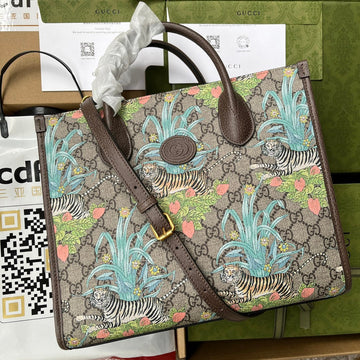 Gucci Tiger VS Medium Tote Bag