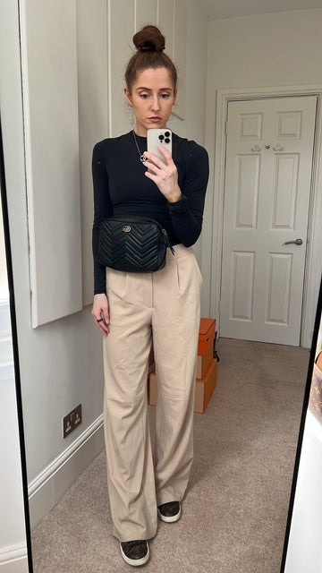 Gucci VS Black Marmont Belt Bag