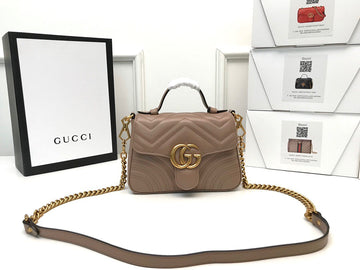 Gucci VS Marmont Mini Top Handle Bag