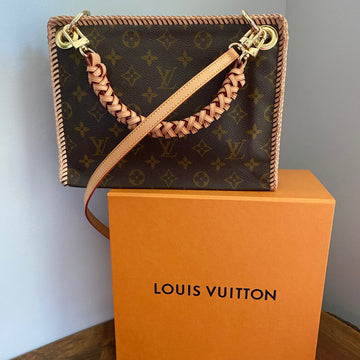 The Swan -CS Monogram in Vachetta Crossbody