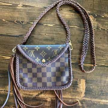 The Falcon - Damier/Monogram MixVS Wristlet/Crossbody/Clutch