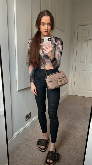 Gucci VS Dusty Pink Marmont Small Shoulder Bag (RRP £1800)
