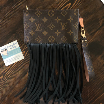 The Jay -VS Clutch Wristlet | Upcycled