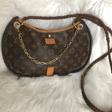 The Peacock -VS Monogram Hobo Crossbody/Tote