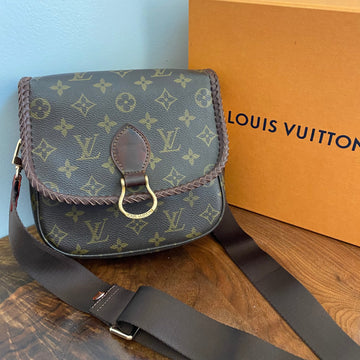 The Swift Crossbody -CS Monogram in Dark Brown
