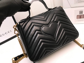 Gucci VS Marmont Small Top Handle Bag