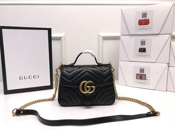 Gucci VS Marmont Mini Top Handle Bag