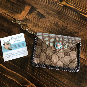 TurquoiseVS Card Holder/Key Chain