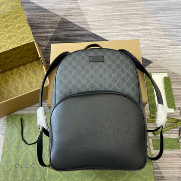 MEDIUM 40 VS BACKPACK WITH TAG BLACK CALFSKIN AND CANVAS
