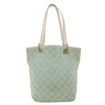 GUCCI VS Canvas Shoulder Bag Light Blue 0021099 001998  34957