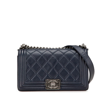 Chanel Lambskin Boy Chanel Coco Mark 2way bag 19 series