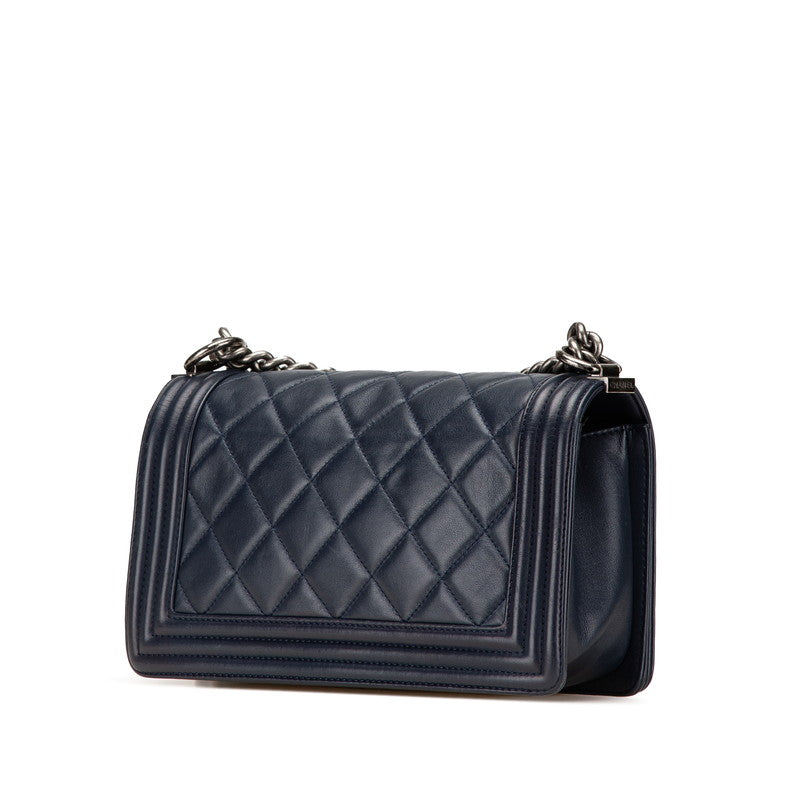 Chanel Lambskin Boy Chanel Coco Mark 2way bag 19 series