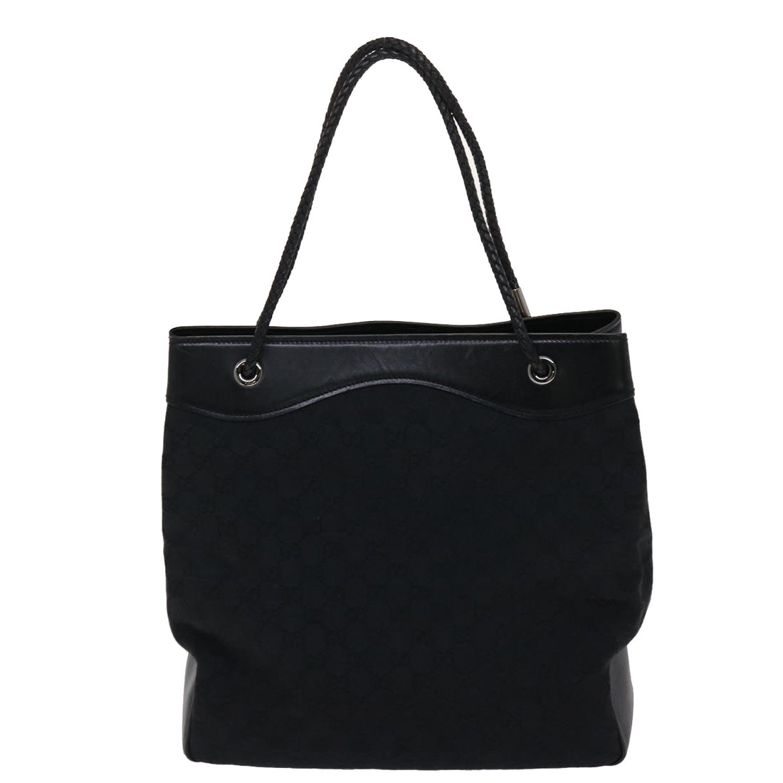 GUCCI VS Canvas Tote Bag Black 109141  ki3210