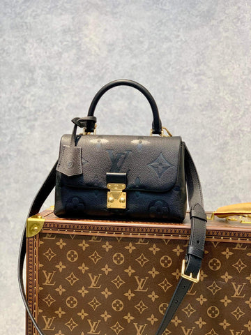 M46008 MADELEINE BB black Monogram Empreinte small size 24cm