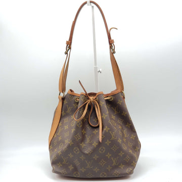 LOUIS VUITTON MONOGRAM PETIT NOE DRAWSTRING BAG