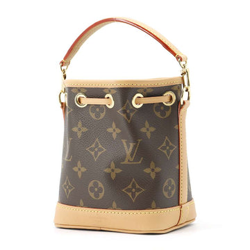 LOUIS VUITTON Nano Noe Brown M81266 Monogram Size Nano