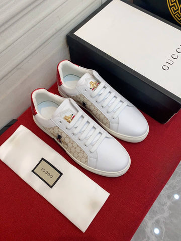 VS Men's shoes Casual Korean style 38-44 Men's Size white