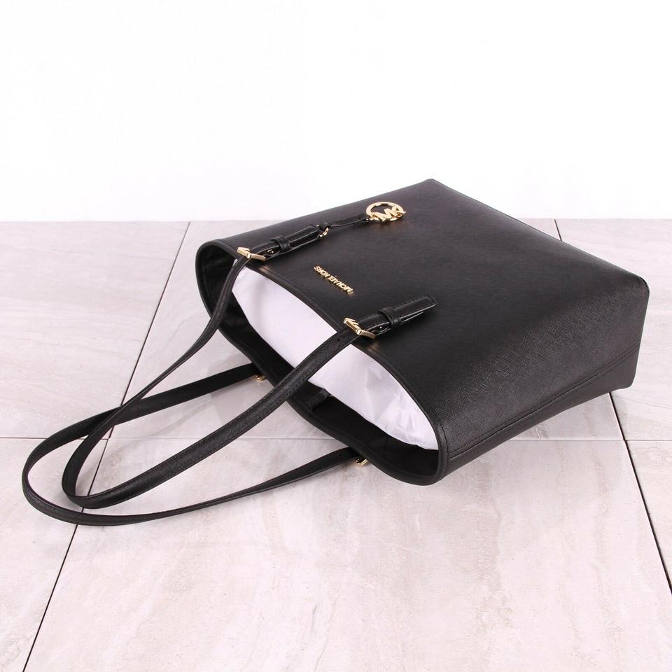 Prada Black and Woven Multicolor Straw Tote