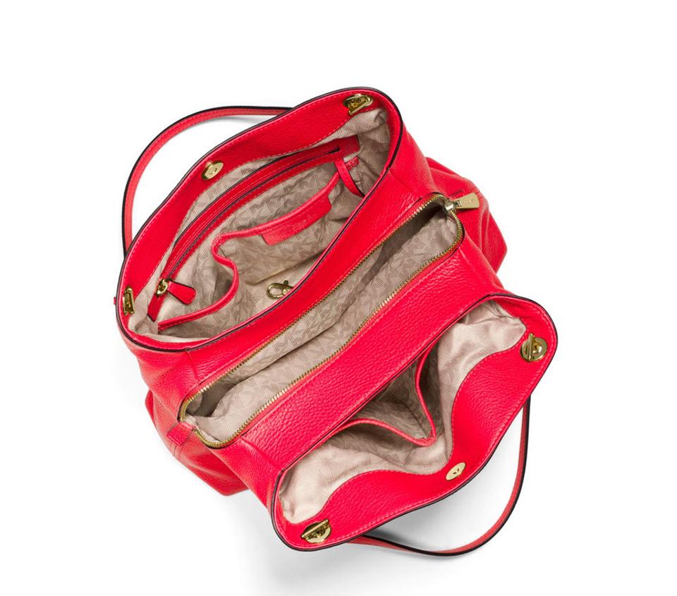 Prada Orange Canvas Canapa Tote (SHA-36295)