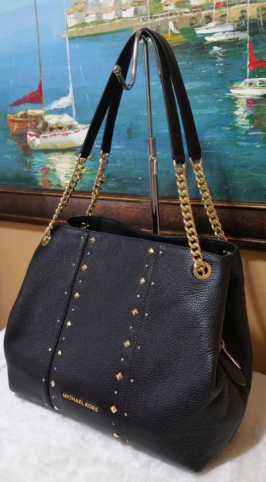 Prada Galleria Gauffre Black Leather Tote
