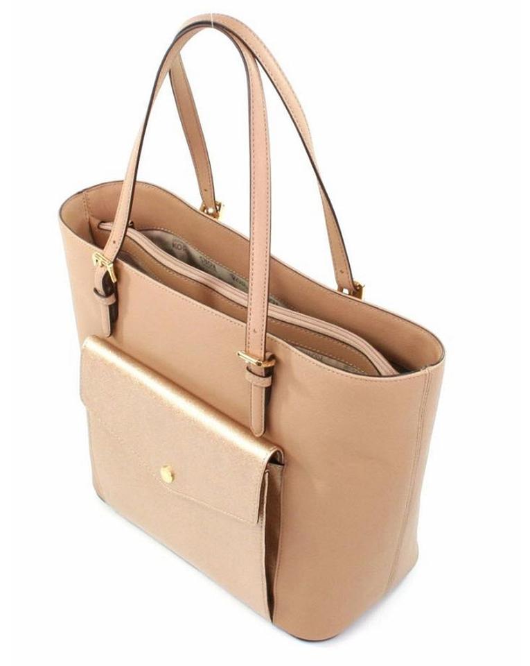 Prada Cervo Pocket Brown Leather Tote