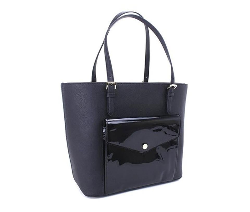 Prada Brown Saffiano Tote North South (SHA-10746)