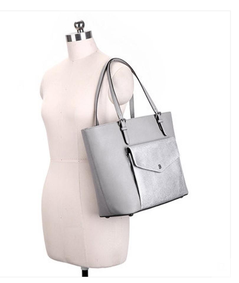 Prada Blue Denim Canapa Tote (SHA-43841)