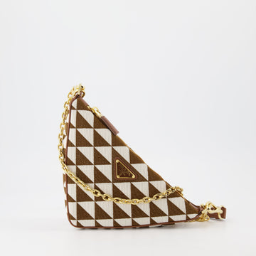 Mini sac en jacquard