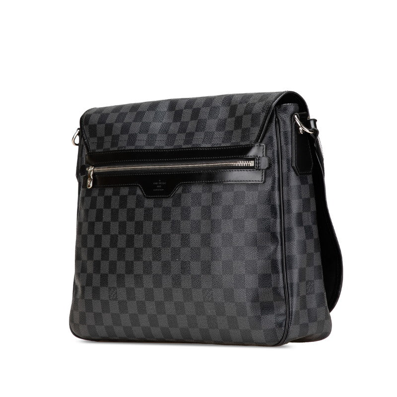 Louis Vuitton Damier Graphite Renzo Shoulder Bag N51213