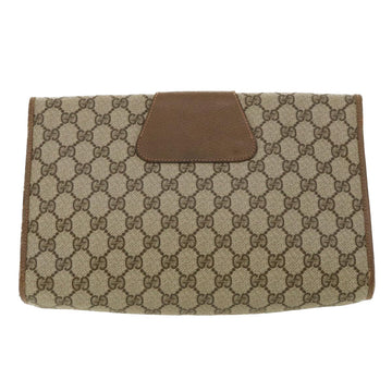GUCCI VS Canvas Web Sherry Line Clutch Bag Beige Red Green 8901031  ny173