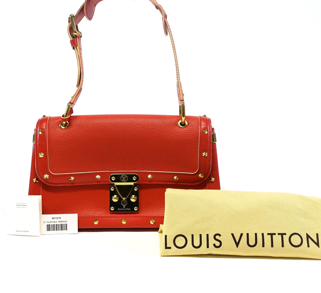Louis Vuitto Geranium Suhali L'Amiable Shoulder Bag