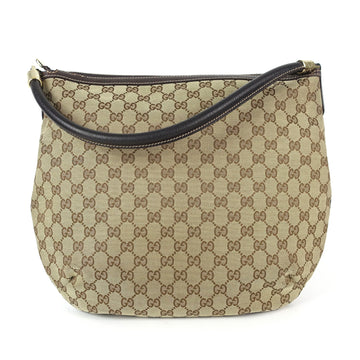 Gucci Monogram Canvas Hobo Bag