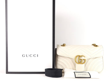 Gucci Marmont Matelasse Chevron Leather Small Bag