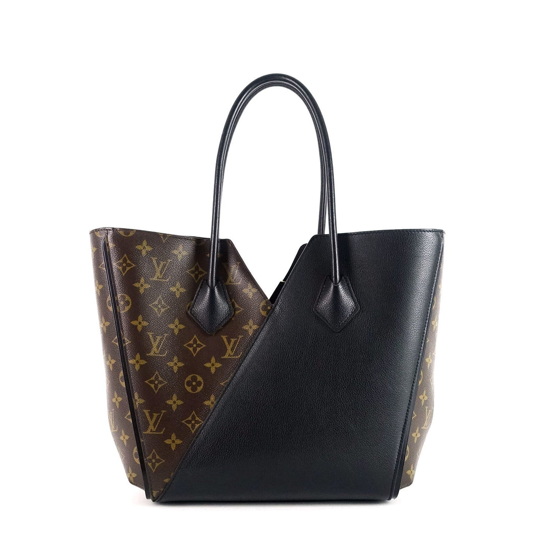 Louis Vuitto Kimono Monogram Canvas and Calfskin Leather Tote Bag