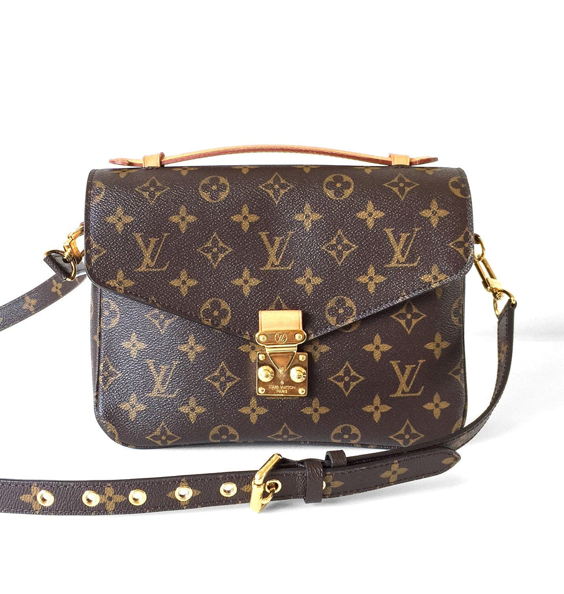 Louis Vuitto Pochette Metis Monogram Canvas Shoulder Bag