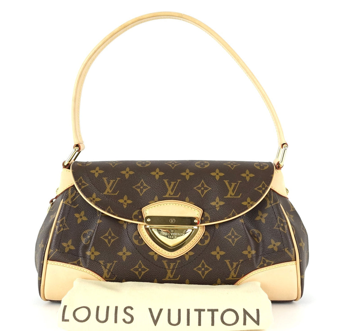 Louis Vuitto Beverly MM Monogram Canvas Shoulder Bag